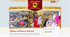 Desktop Screenshot of christmasunlimited.org
